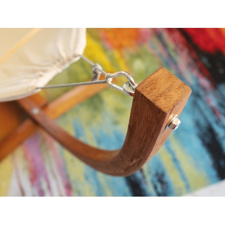 Hamac bebe avec support Cayuquito, plan détaillé du support de hamac pour bébé