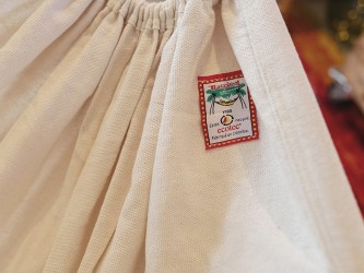 Hamac bebe avec support Cayuquito, plan détaillé du label hamac