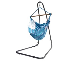 MALAGA XXL hammock chair with Soledad metal stand