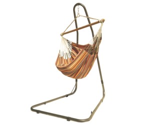 AGUILAS XXL hammock chair with Soledad metal stand