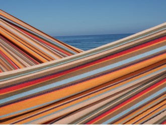 Échantillon de tissu de chaise hamac XXL multicolore