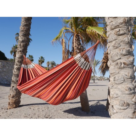 Hamac orange multicolore