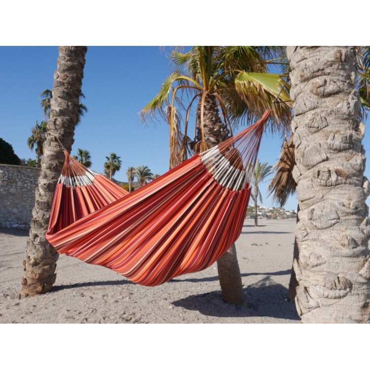 Hamac orange multicolore