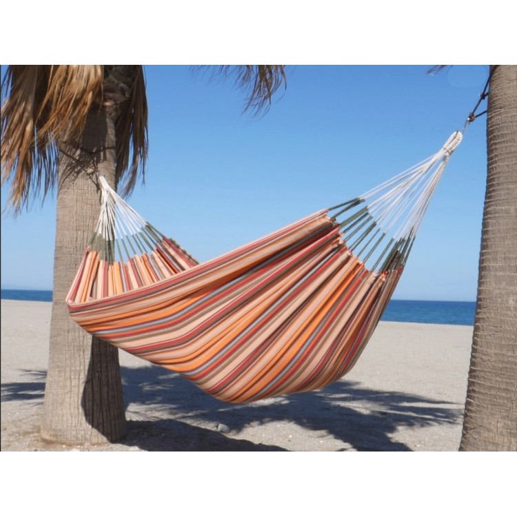 hamac multicolore palmier