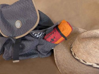 Adventure traveler bleu