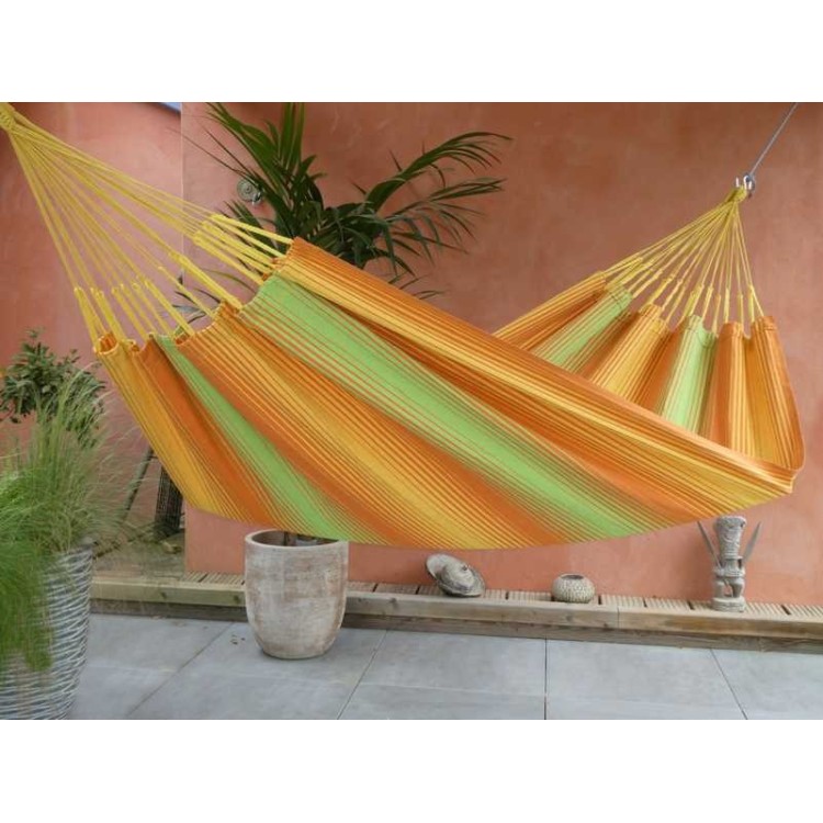 HAMAC JAUNE ORANGE VERT