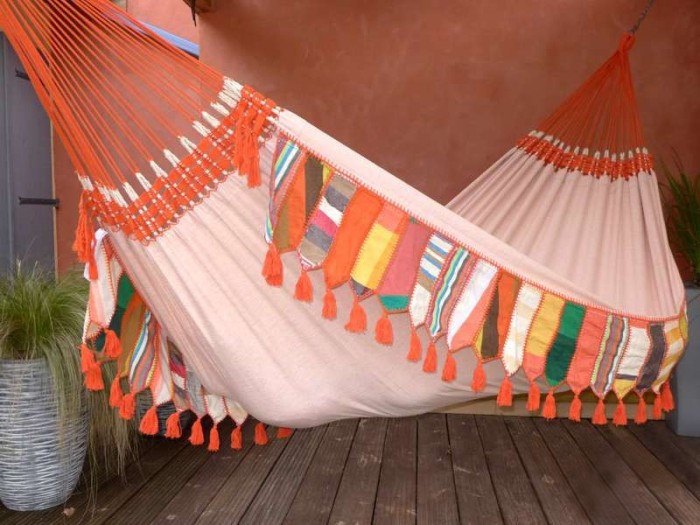Hamac brésil Orange