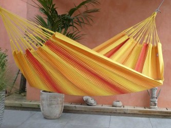 HAMAC JAUNE ROUGE