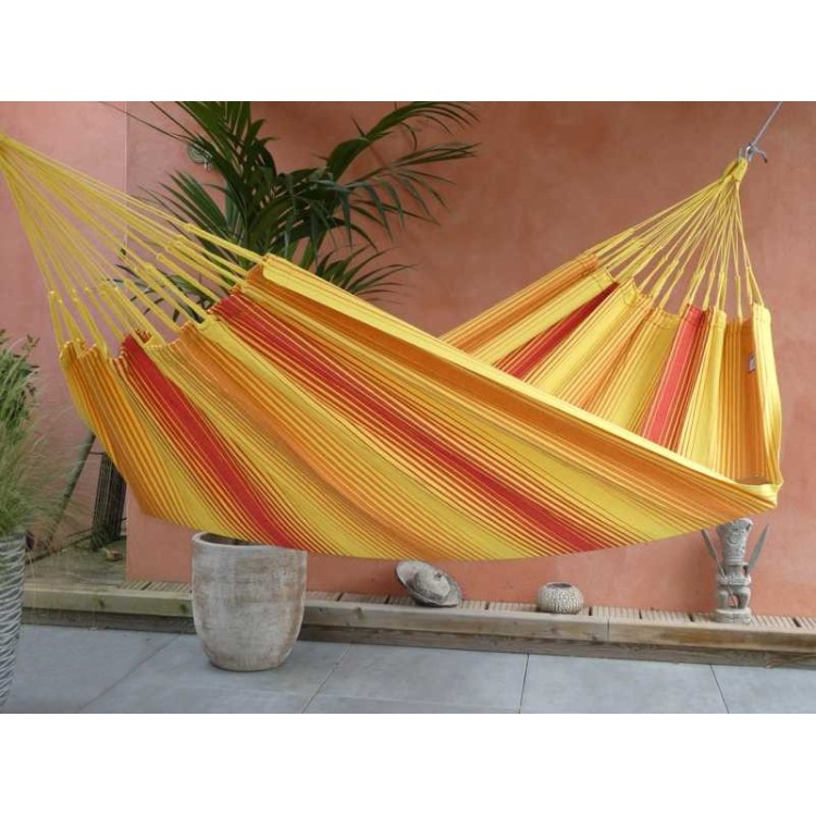 HAMAC JAUNE ROUGE