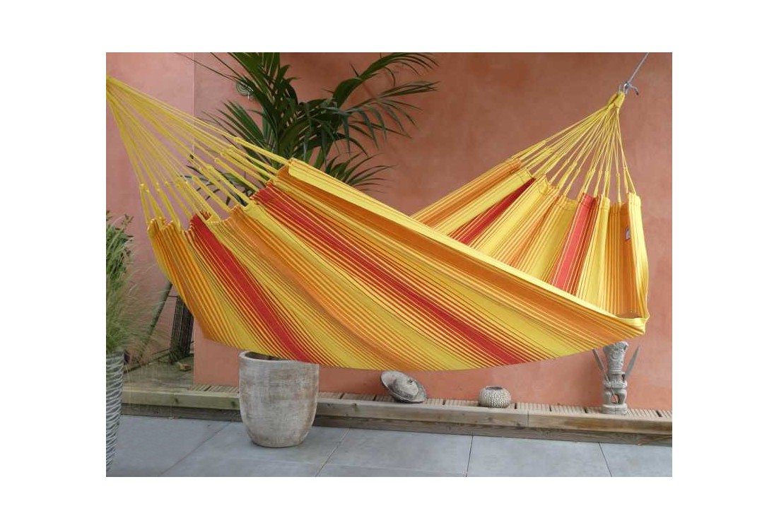 HAMAC JAUNE ROUGE
