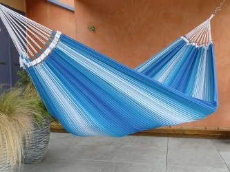 HAMAC BLEU BLANC BRESIL
