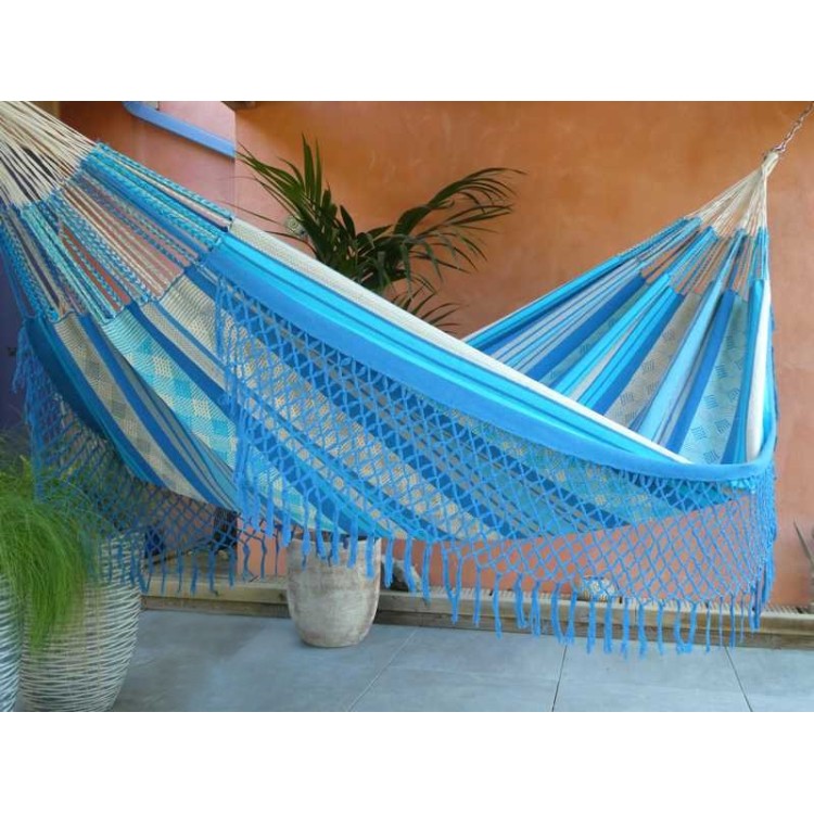 HAMAC BLEU FAIT MAIN