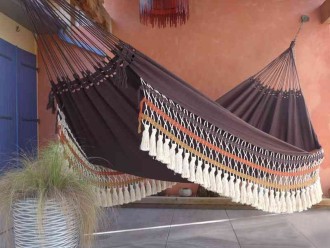 Hamaca Quilombo marrón