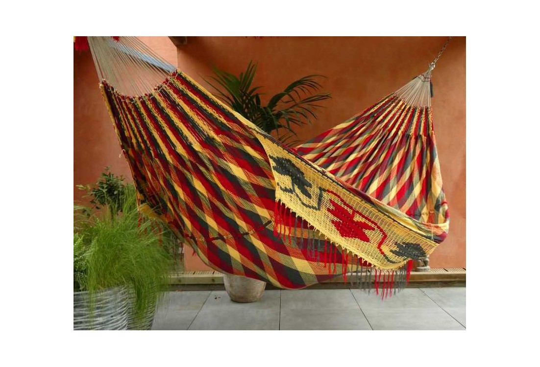 hamac wayuu rouge