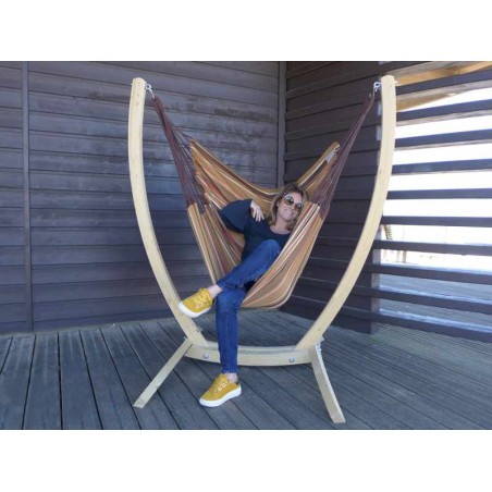 Chaise hamac avec support