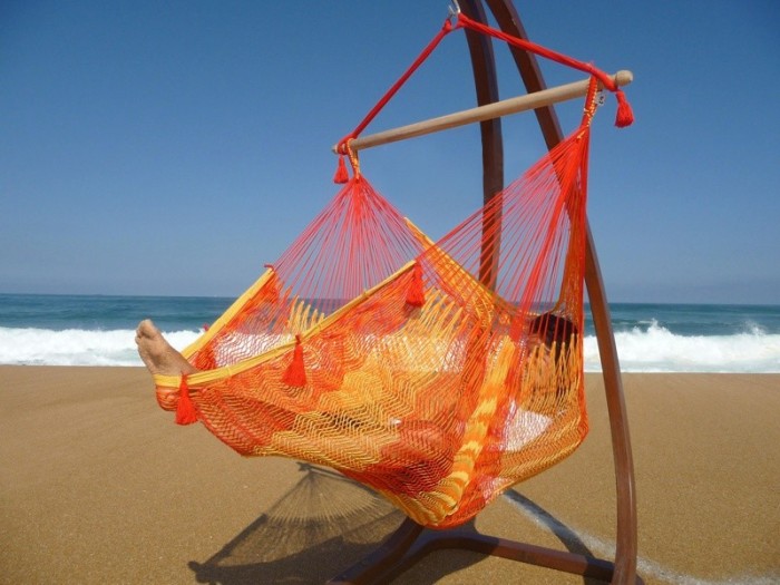 Hamac Chaise SAN BLAS 3 Bleus