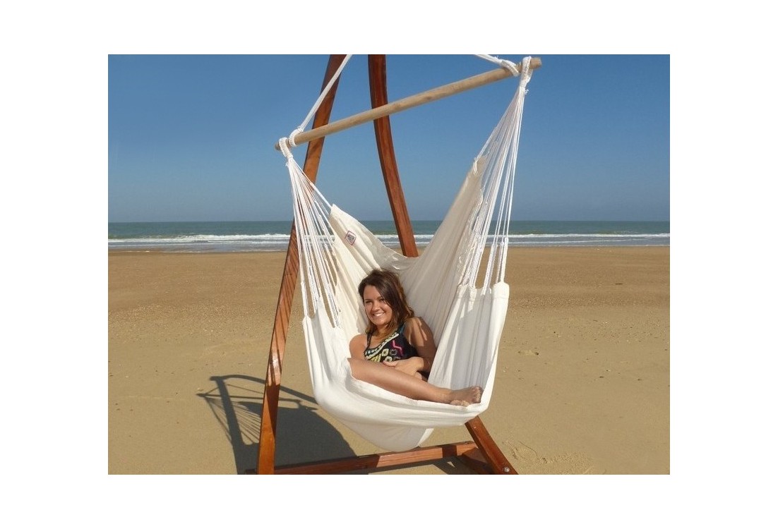 Hamac Chaise coton écru