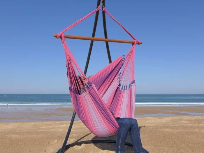 Hamac Chaise Rose