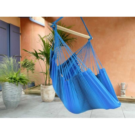 Hamac chaise bleu