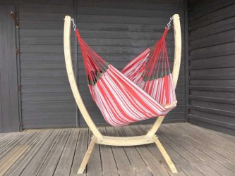 HAMAC CHAISE SUPPORT BOIS
