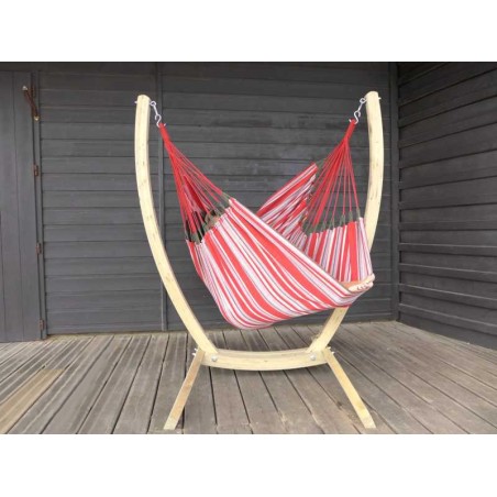 HAMAC CHAISE SUPPORT BOIS