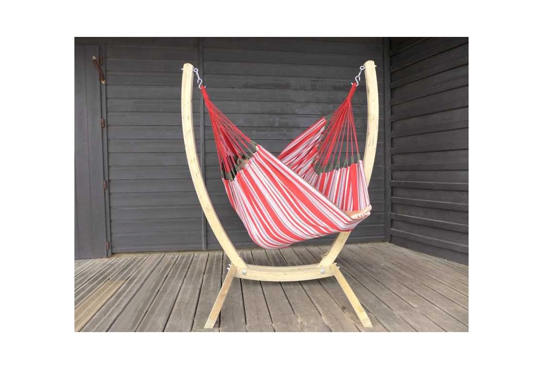 HAMAC CHAISE SUPPORT BOIS