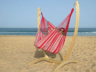 HAMAC CHAISE SUPPORT BOIS