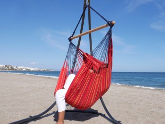 HAMAC CHAISE ROUGE