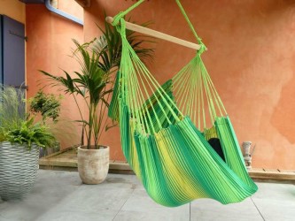 Hamac chaise vert xxl