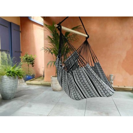 Hamac chaise noir