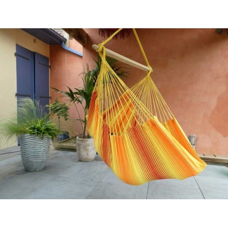 Hamac chaise orange