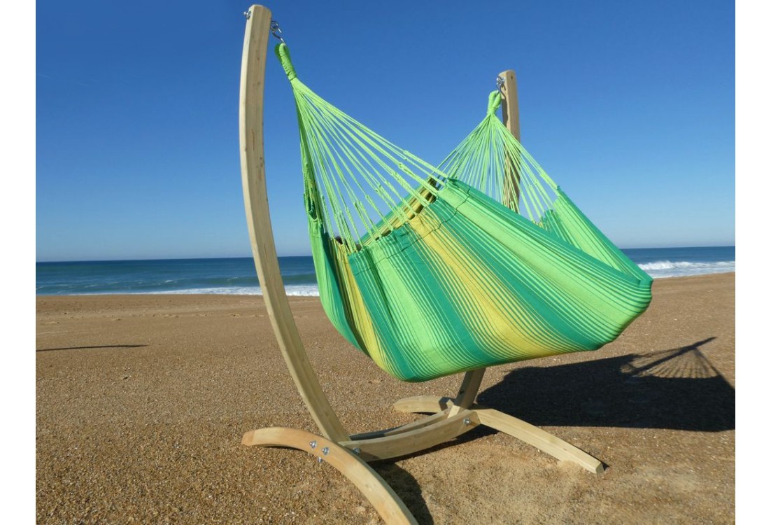 HAMAC-chaise geant vert