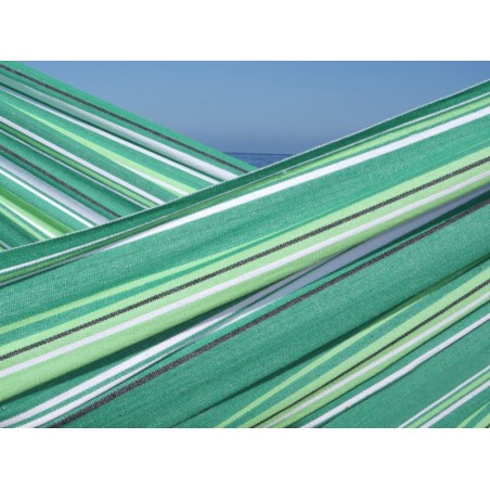 toile hamac chaise verte