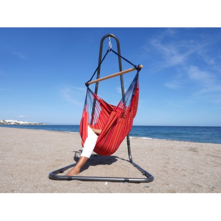hamac chaise rouge