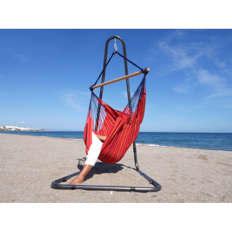hamac chaise rouge