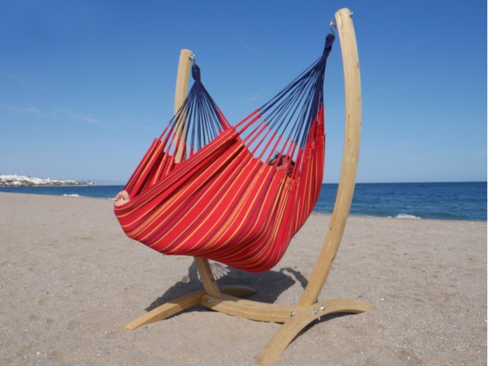 Hamac chaise rouge xxl