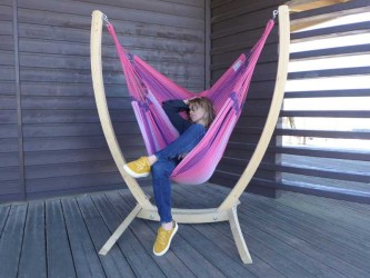 Hamac chaise avec support
