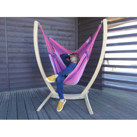 Hamac chaise avec support