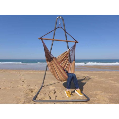 Chaise hamac avec support