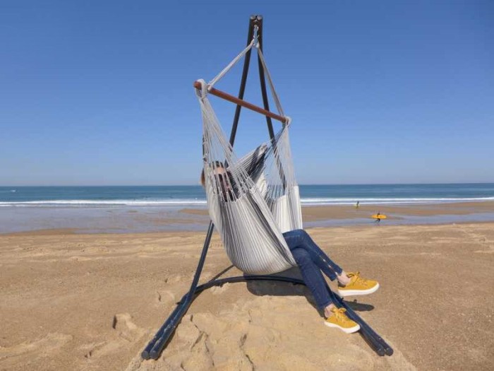 Fauteuil suspendu  Gris