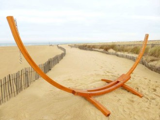 Soporte para hamaca de alerce Latino Relax L