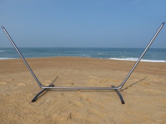 support hamac métal