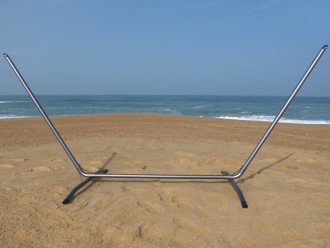 support hamac métal