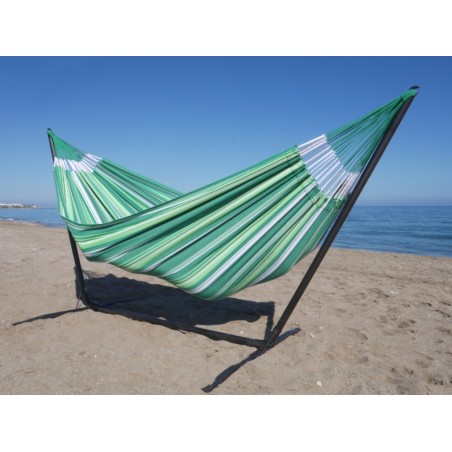hamac sur pied vert