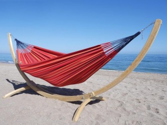 HAMAC ROUGE PLAGE