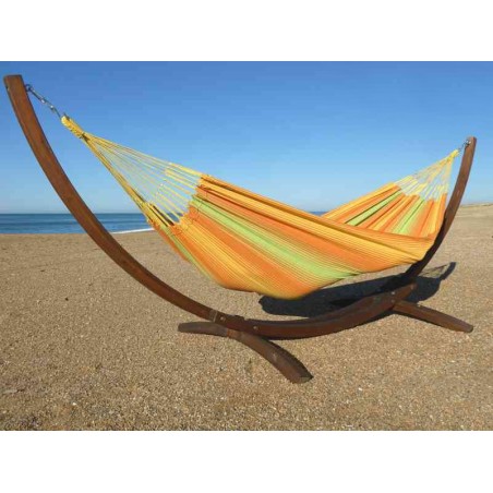 Hamac sur pied orange