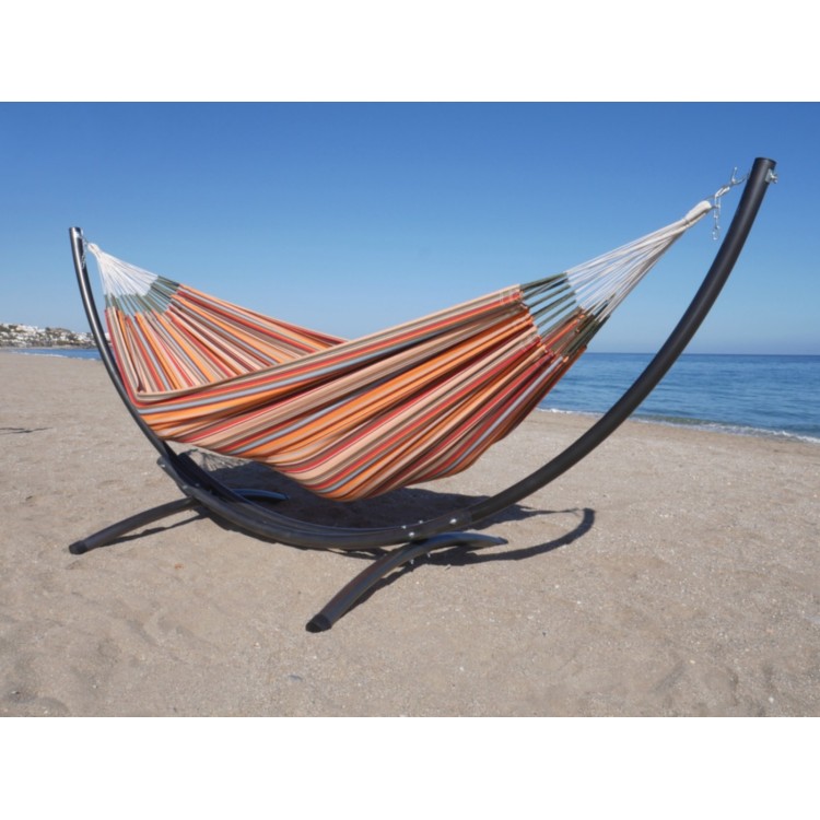 support métal et hamac XXL