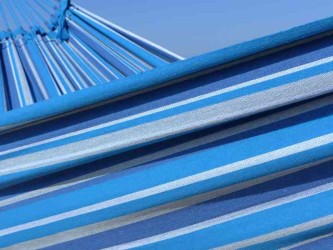 hamac + support bleu