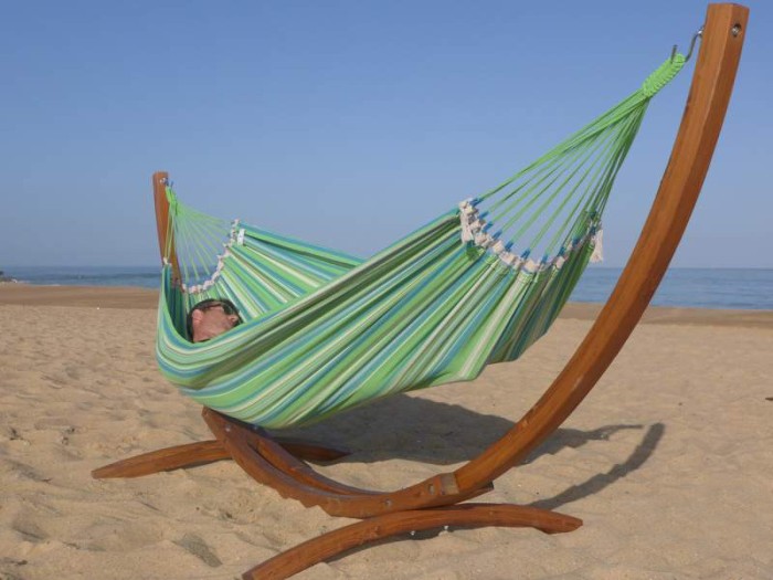 Hamac avec support mélèze Mojito