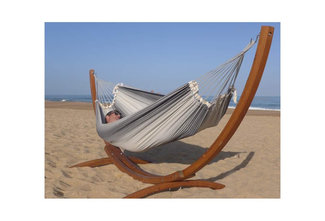 Support hamac Latino Relax L 3 gris